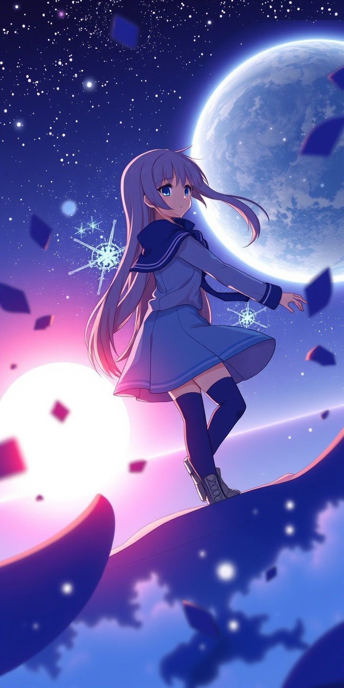 Anime 5 Phone Wallpaper