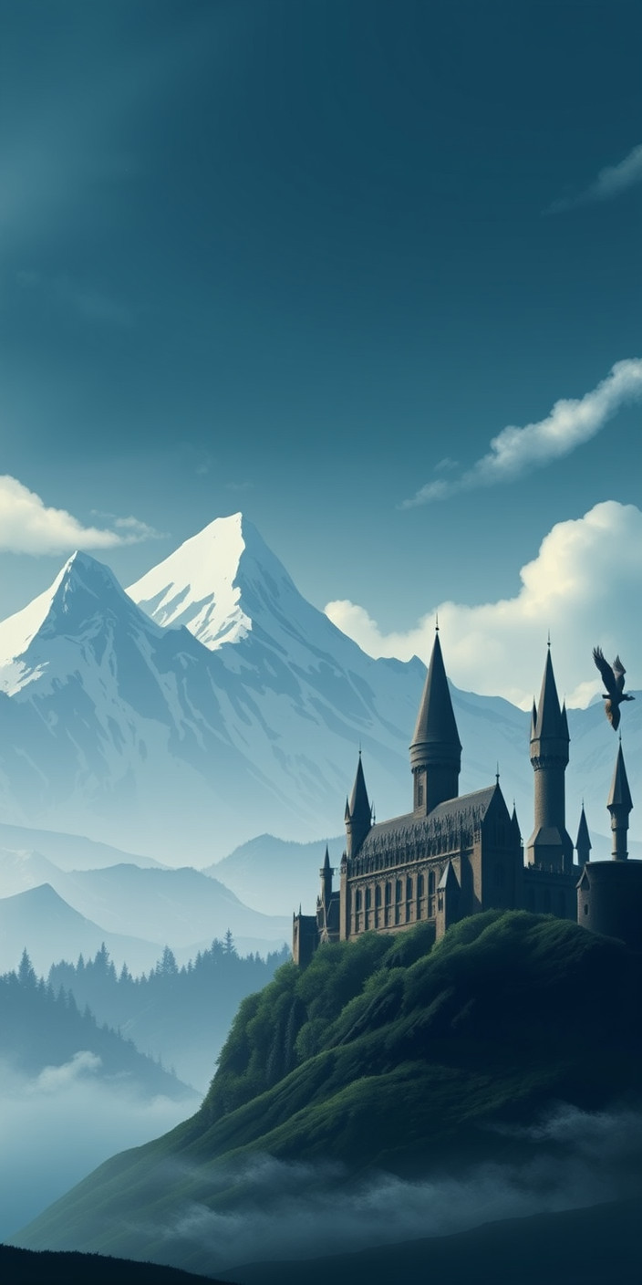 Hogwarts 4 Phone Wallpaper
