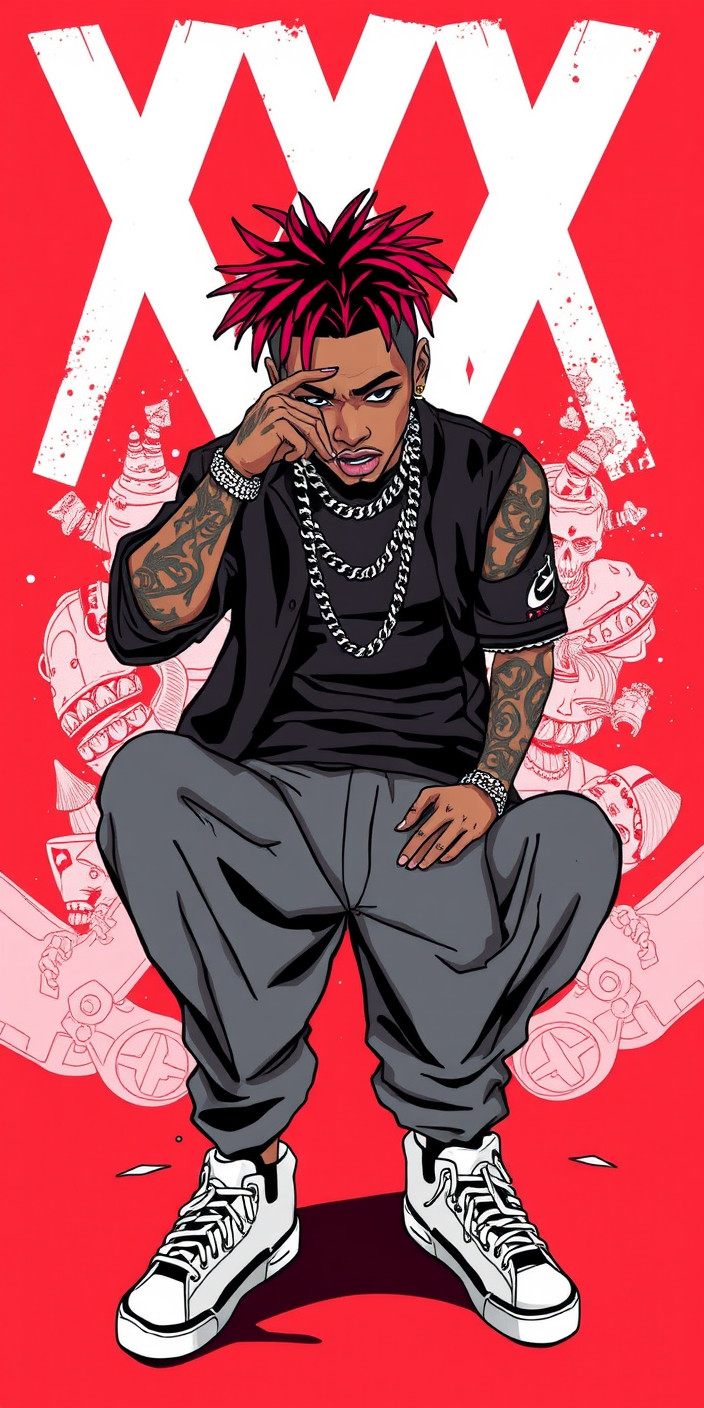 Xxxtentacion 7 Phone Wallpaper