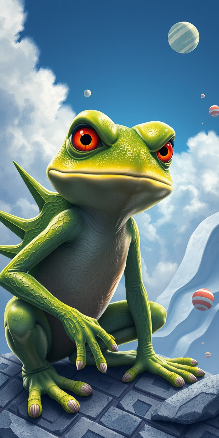 Pepe 8 Phone Wallpaper