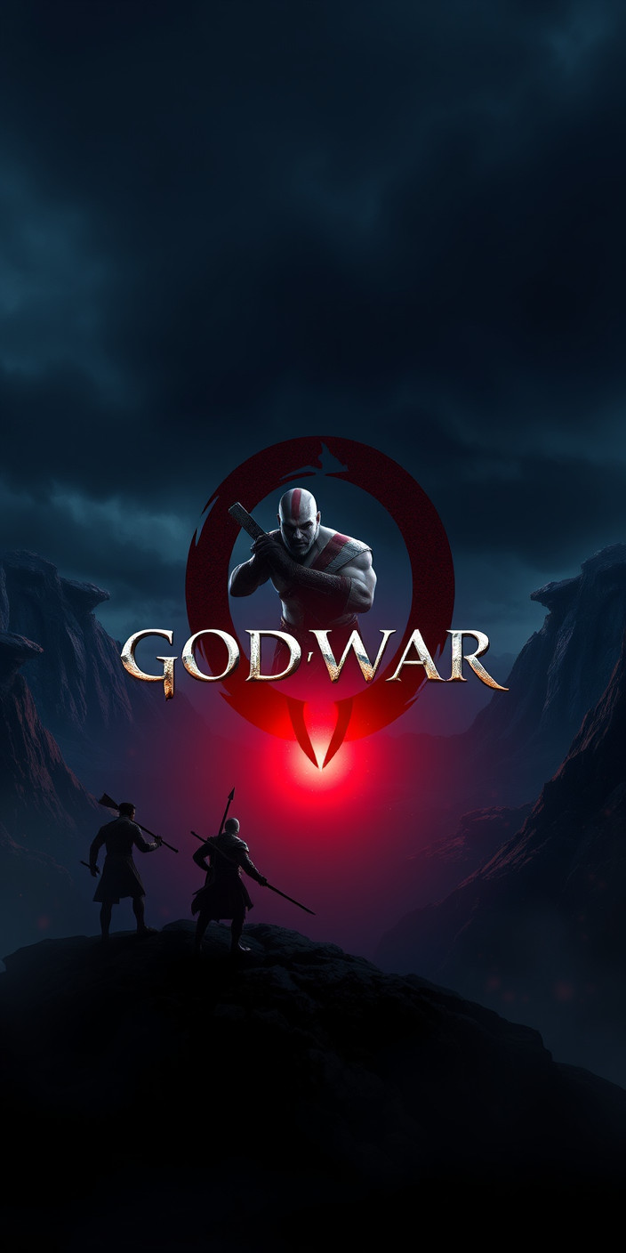 God of war 4  4k 2 Phone Wallpaper