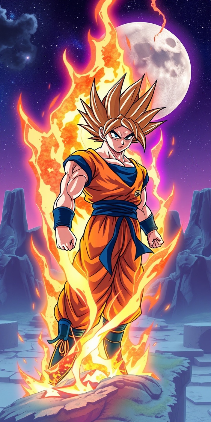 Dragon ball z  i 9 Phone Wallpaper