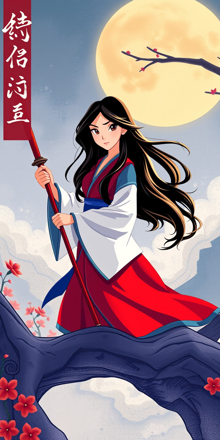 Mulan 10 Phone Wallpaper