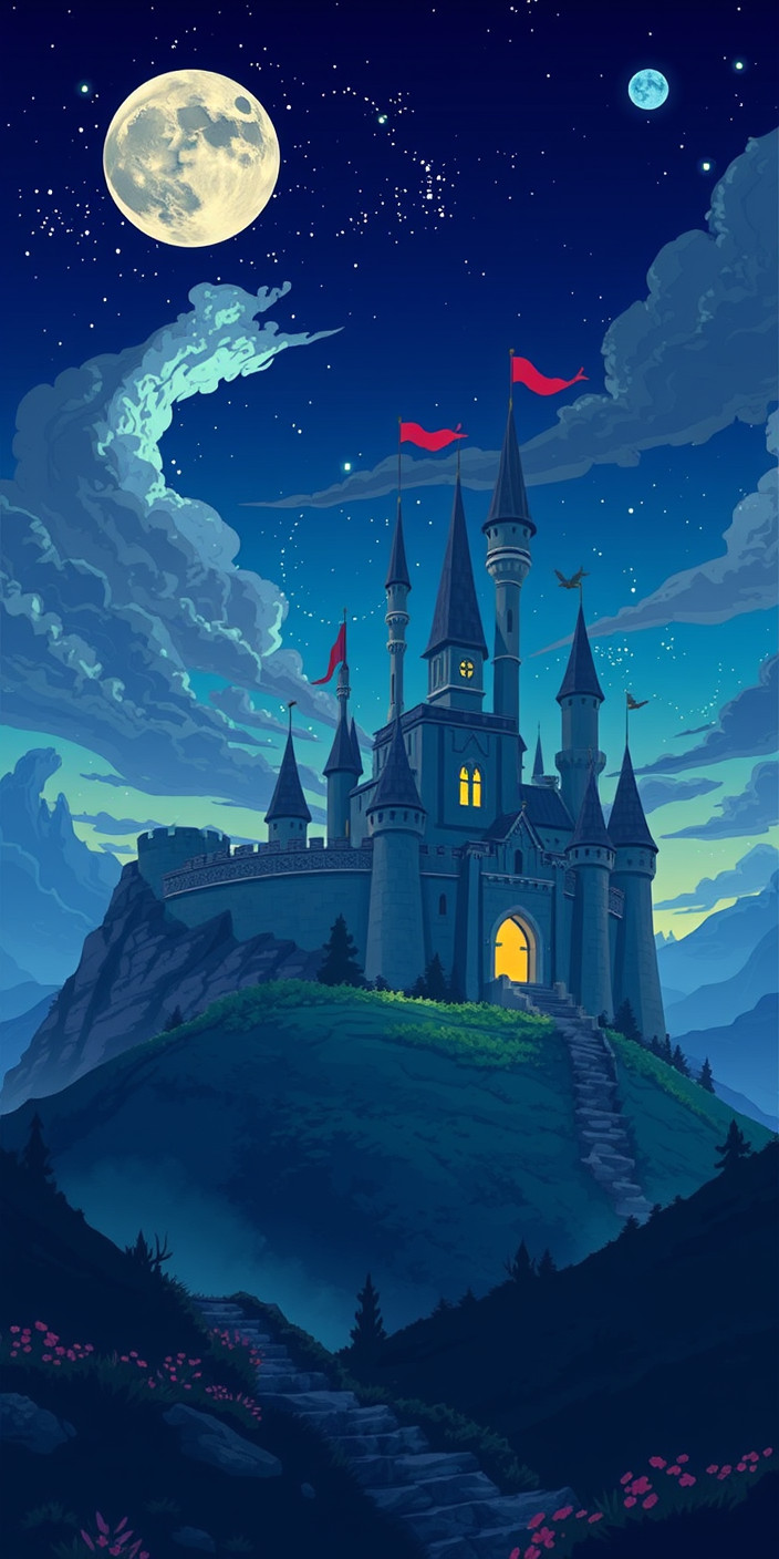 Howls moving castle 4 Phone Wallpaper