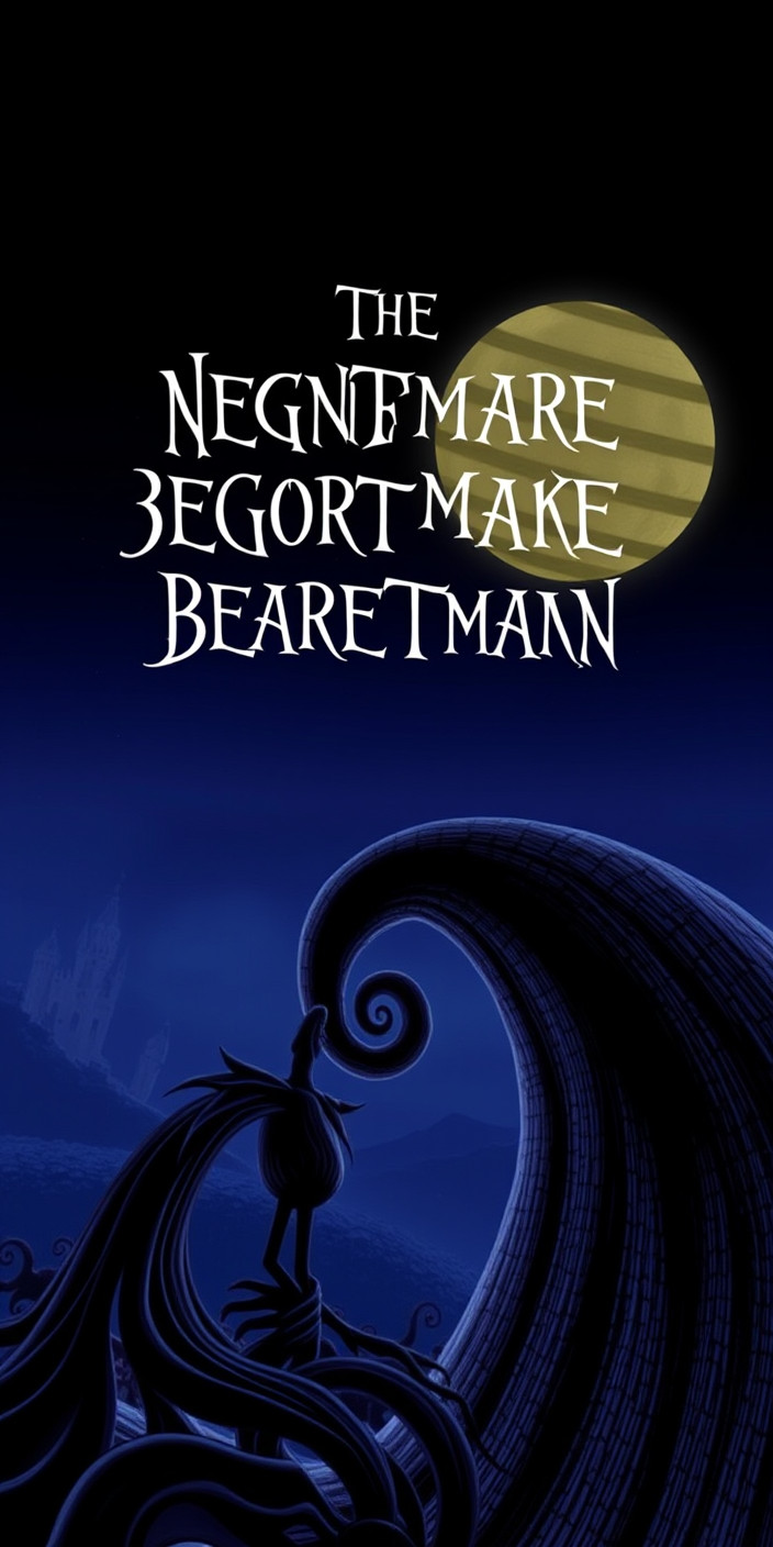 The nightmare before christmas 8 Phone Wallpaper