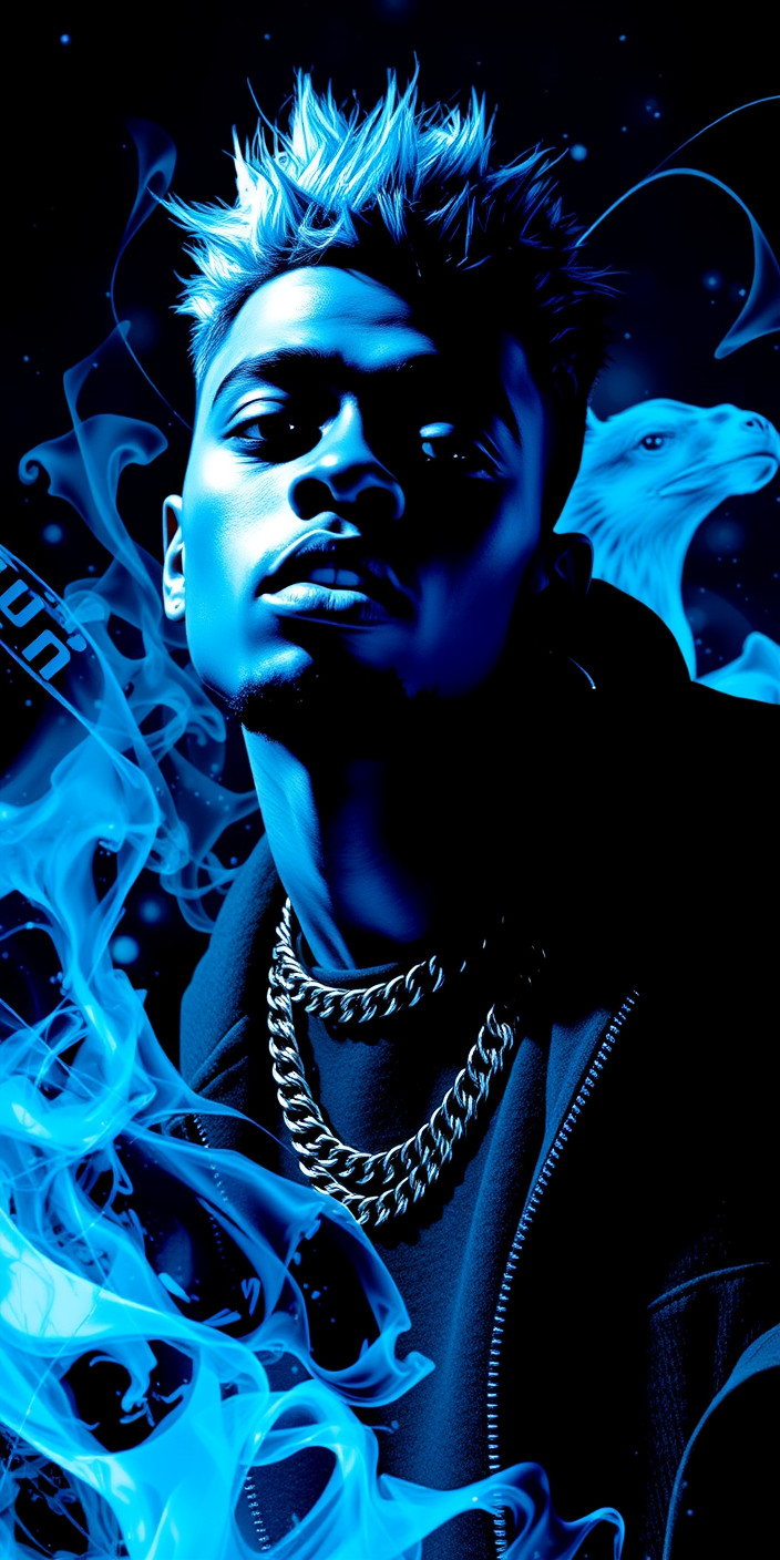 Blueface  rapper 7 Phone Wallpaper