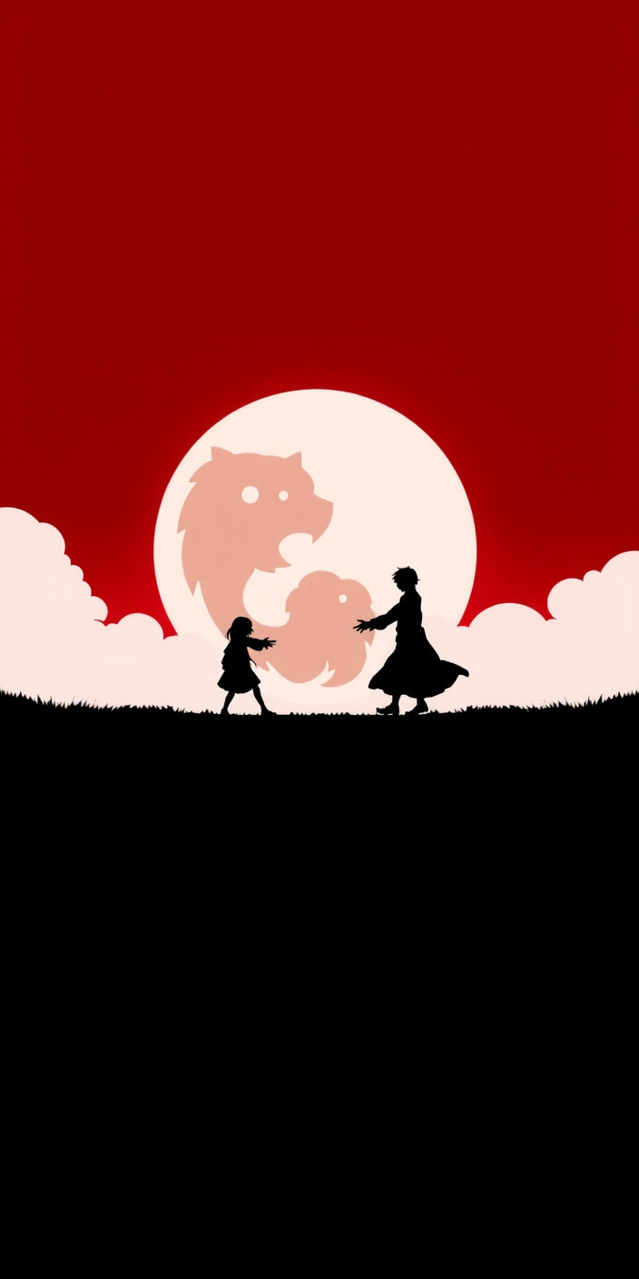 Kizumonogatari 1 Phone Wallpaper