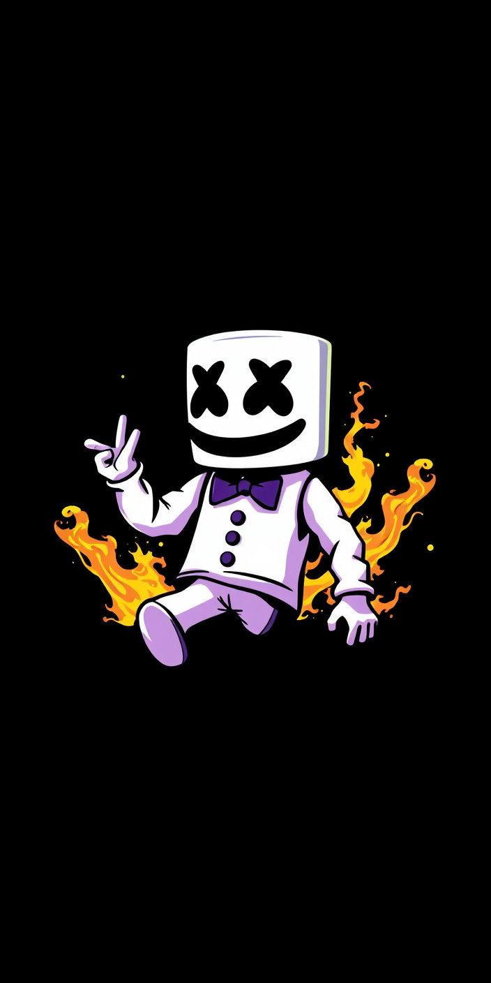 Marshmello 4 Phone Wallpaper