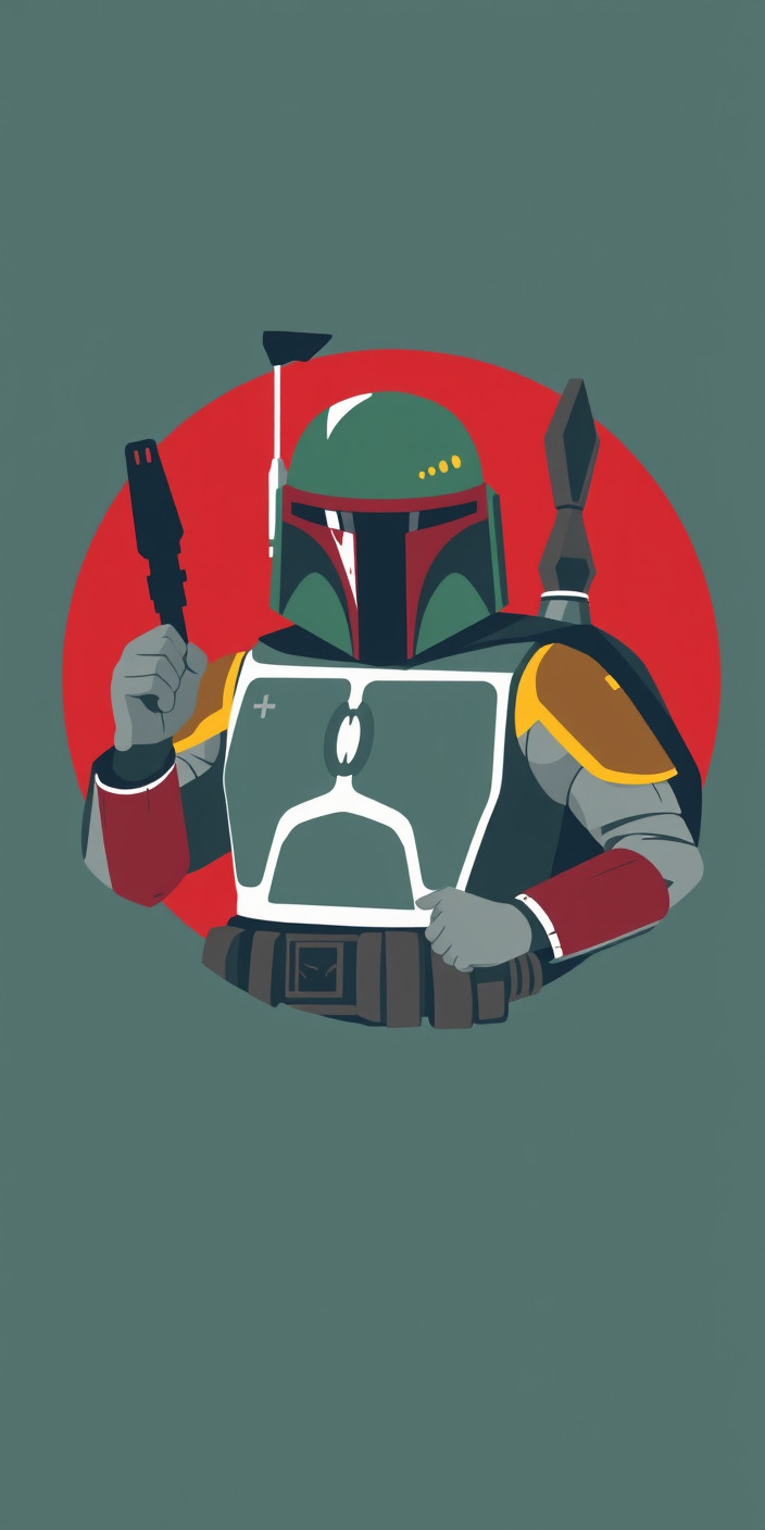 Boba fett 6 Phone Wallpaper