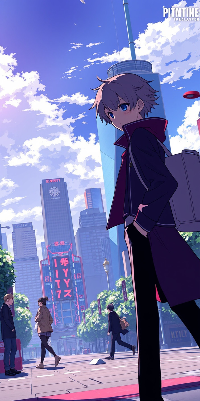 Persona 5 city 2 Phone Wallpaper