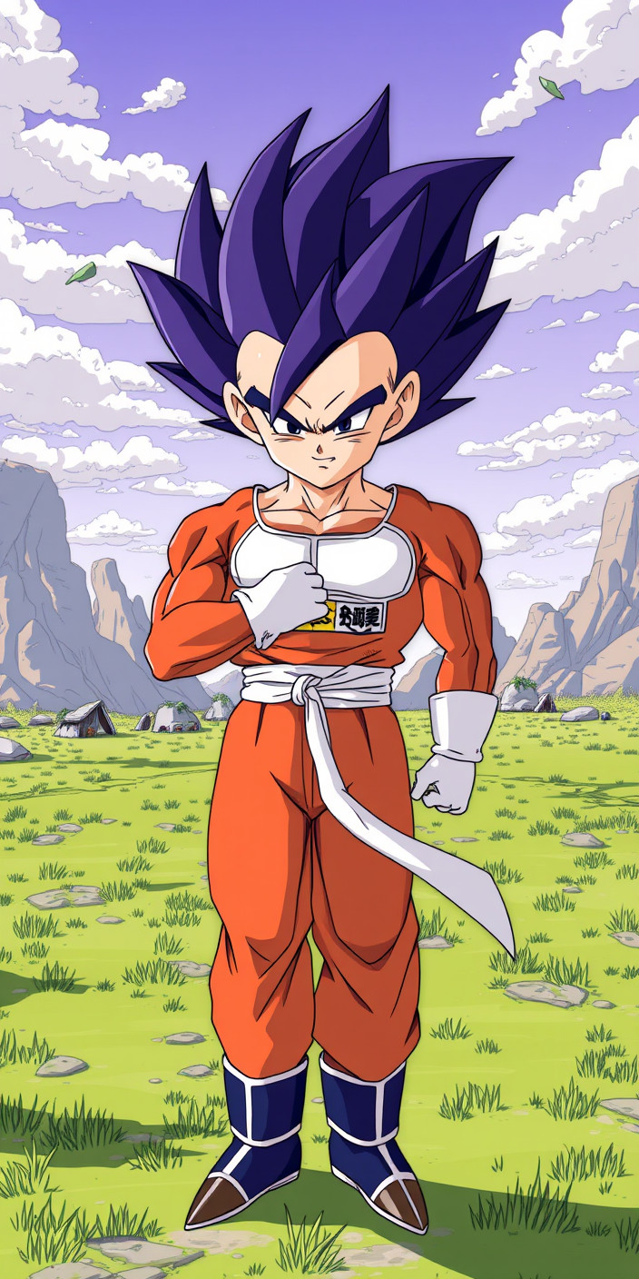 Vegeta 5 Phone Wallpaper