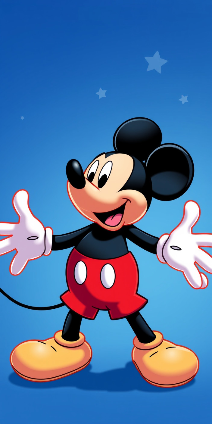 Mickey mouse 2 Phone Wallpaper