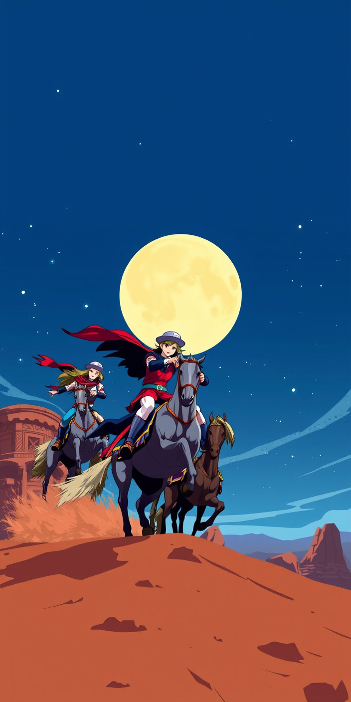 Steel ball run 3 Phone Wallpaper