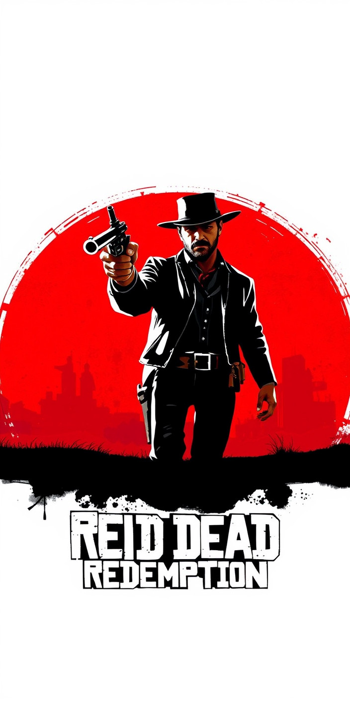 Red dead redemption 2 Phone Wallpaper