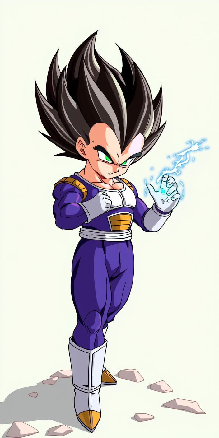 Vegeta 3 Phone Wallpaper