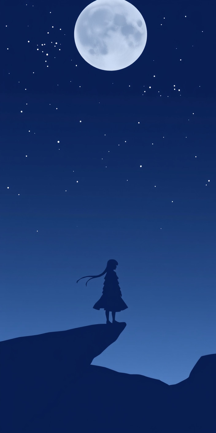 Anime minimalist 2 Phone Wallpaper