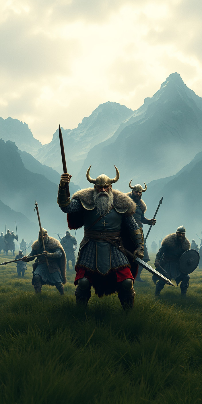 Vikings 4 Phone Wallpaper