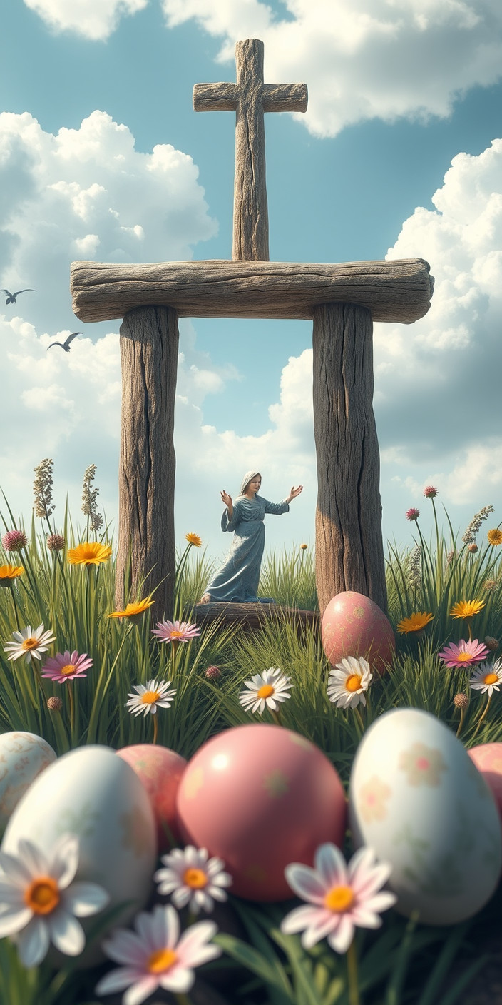 Religious easter 3 Phone Wallpaper