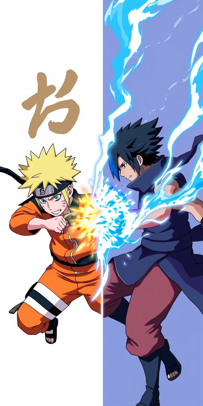 Naruto vs sasuke 6 Phone Wallpaper