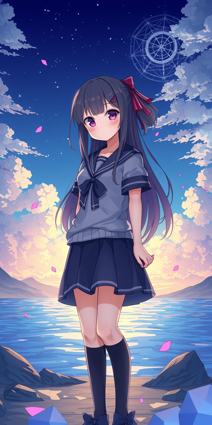 Anime  girl 6 Phone Wallpaper