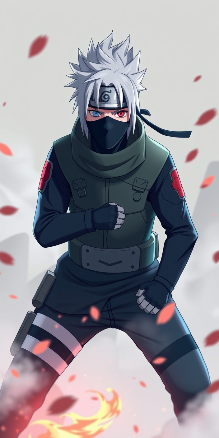 Kakashi 4k 1 Phone Wallpaper