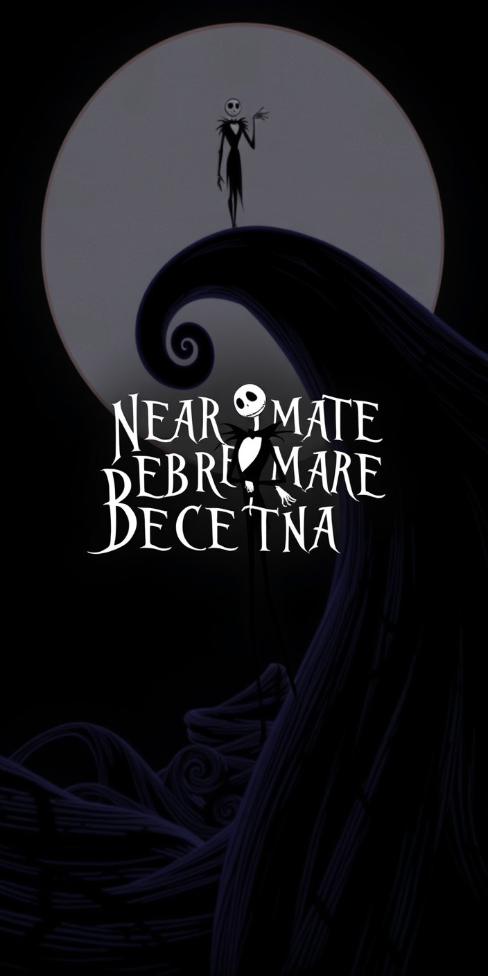 The nightmare before christmas 5 Phone Wallpaper