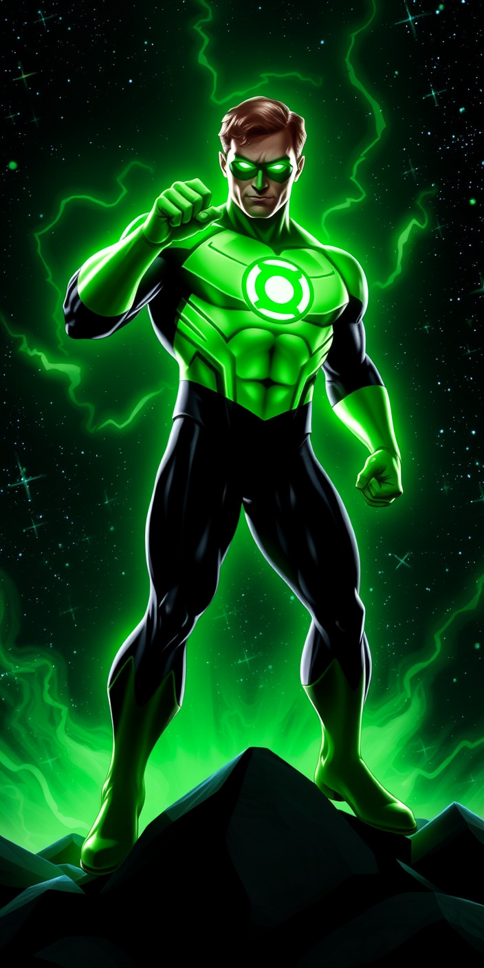 Green lantern 9 Phone Wallpaper