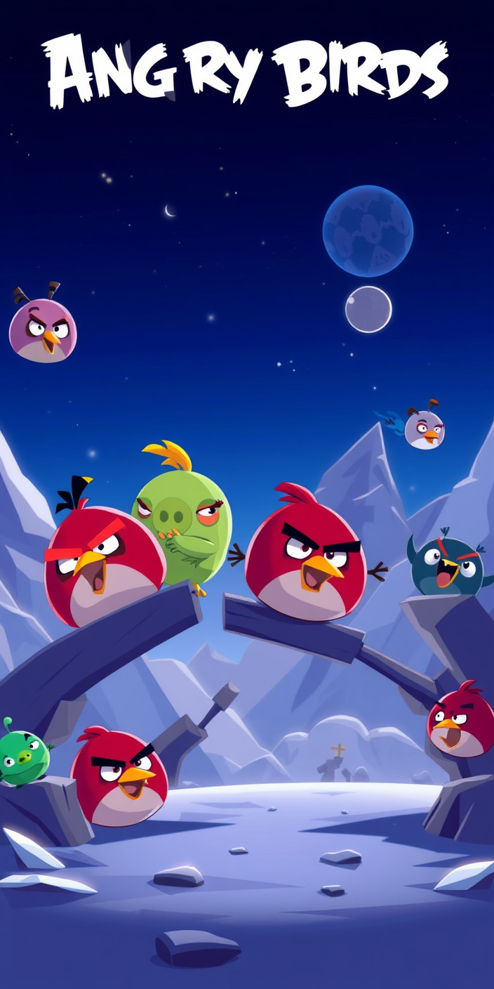 Angry birds 7 Phone Wallpaper