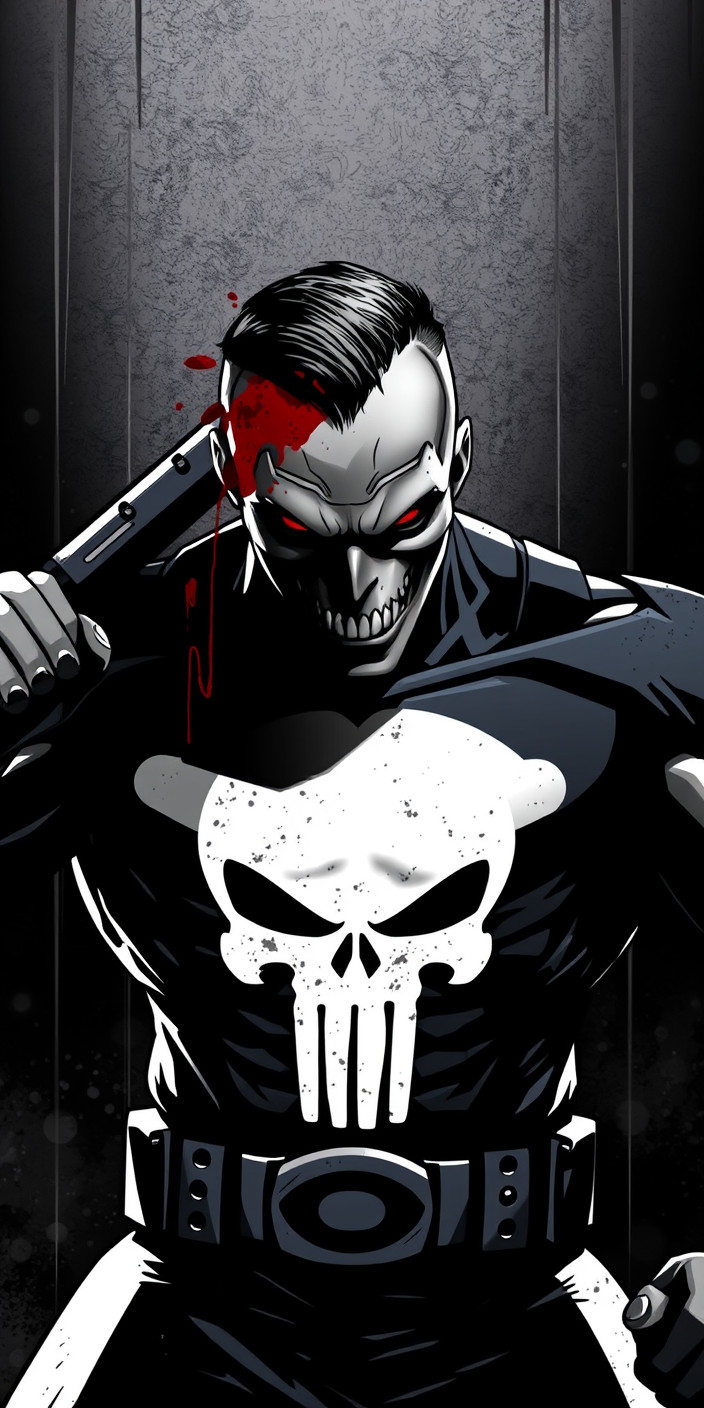 Punisher 8 Phone Wallpaper
