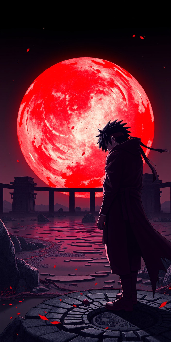 Sharingan 1 Phone Wallpaper