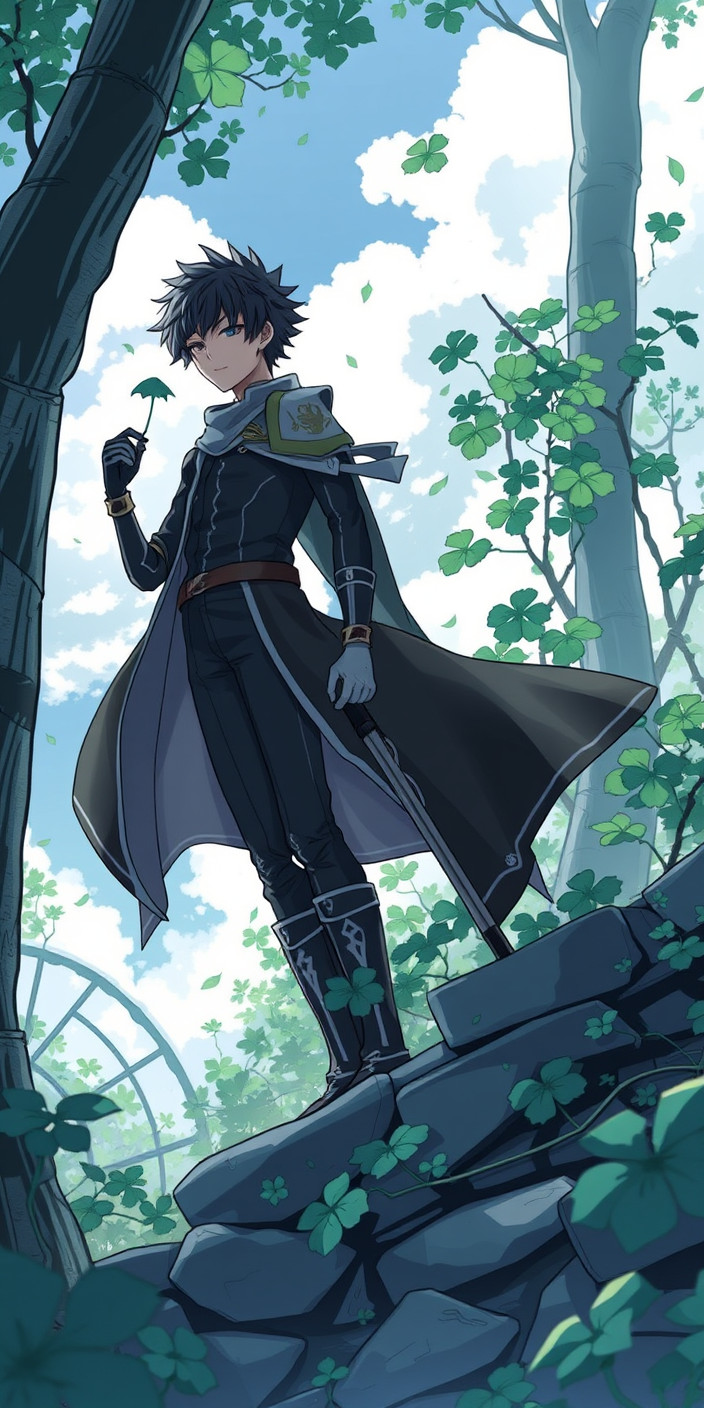 Black clover 8 Phone Wallpaper