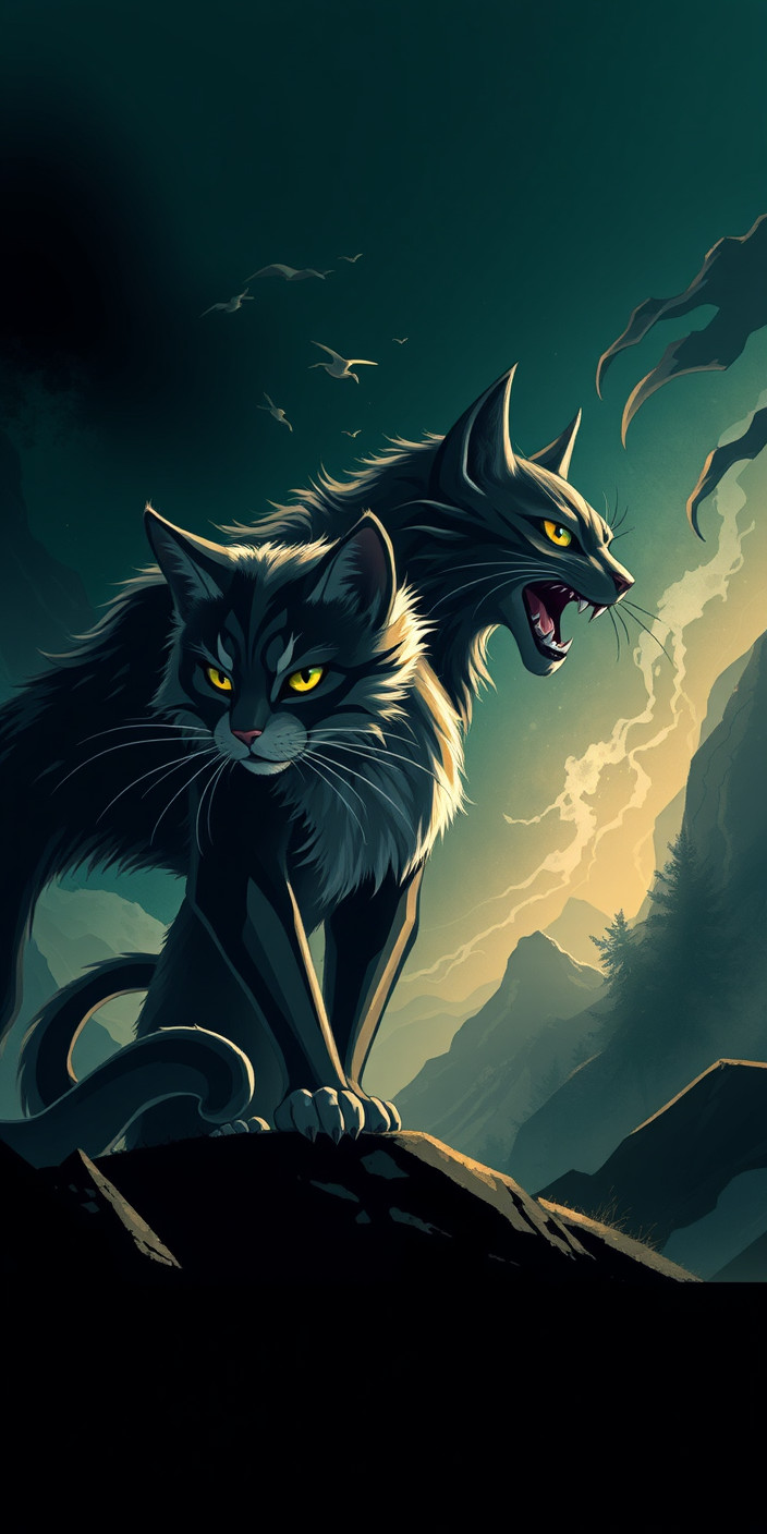 Warrior cats 1 Phone Wallpaper