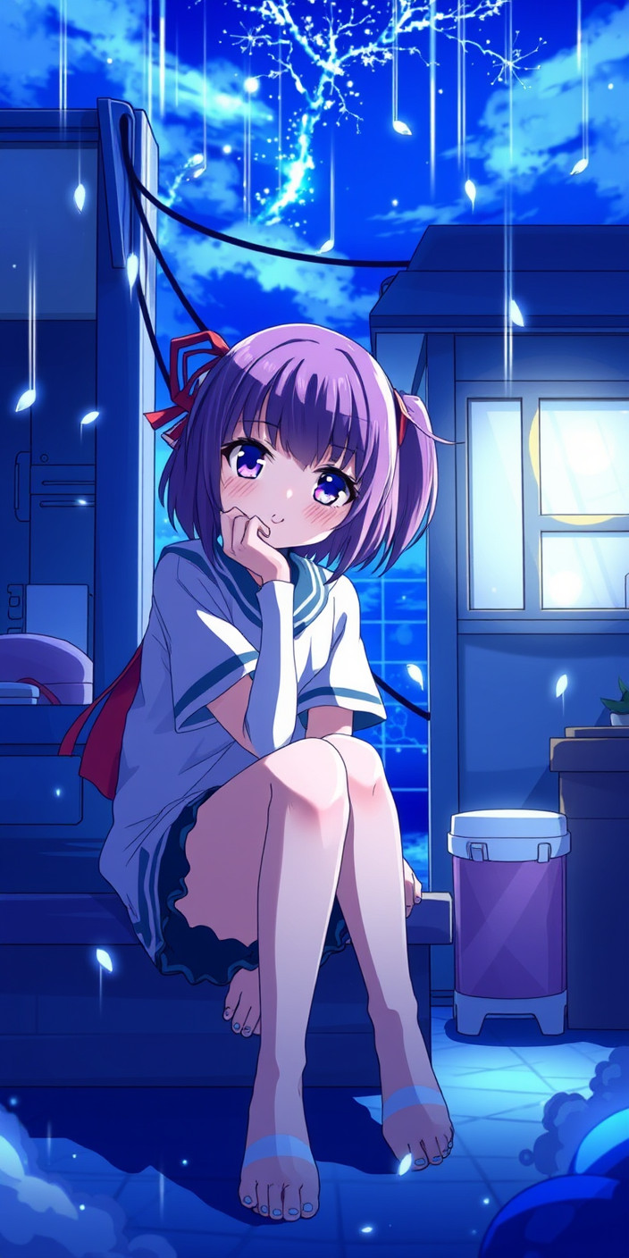 Chill anime 4 Phone Wallpaper