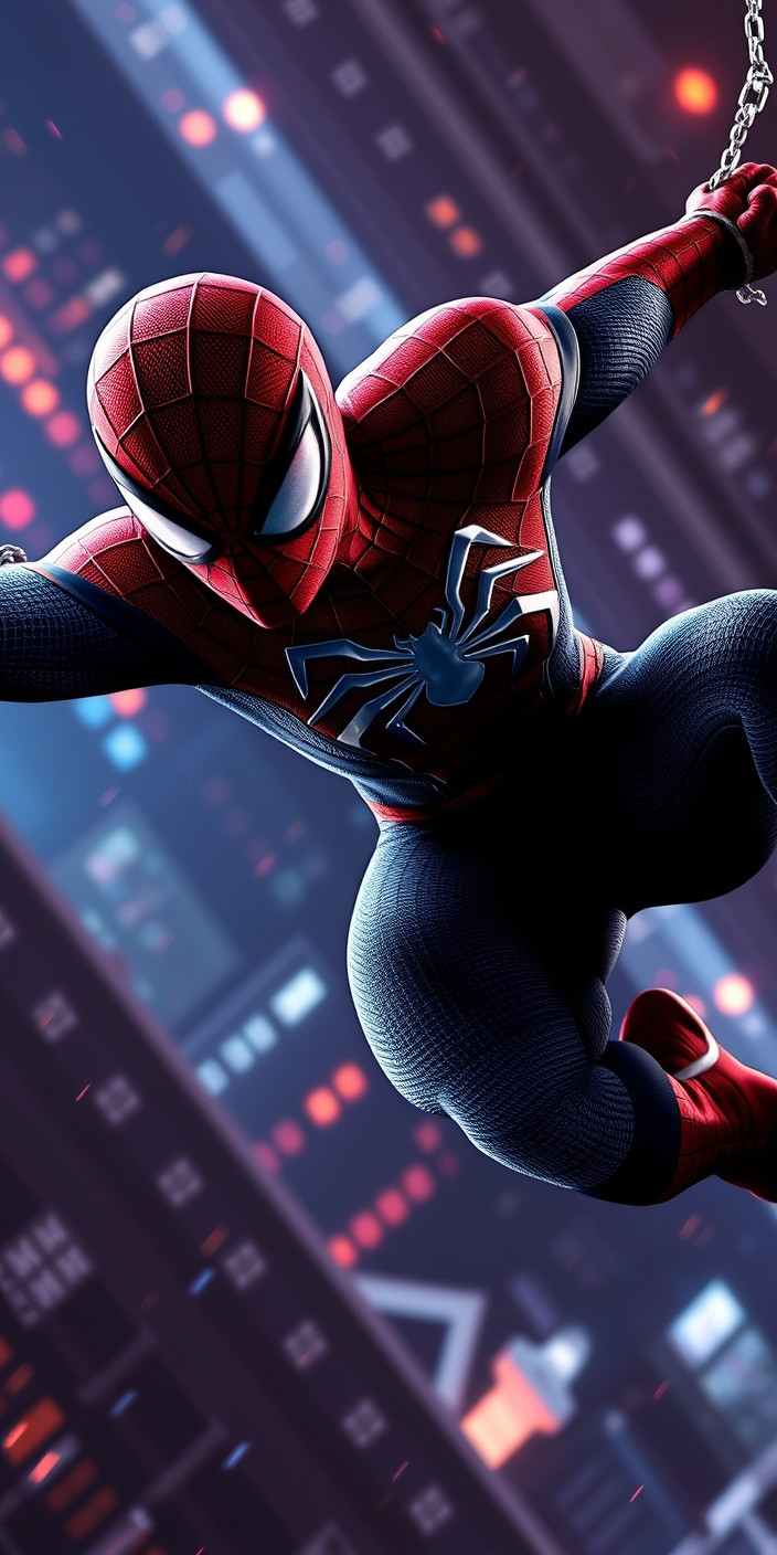 Spiderman ps4 4 Phone Wallpaper
