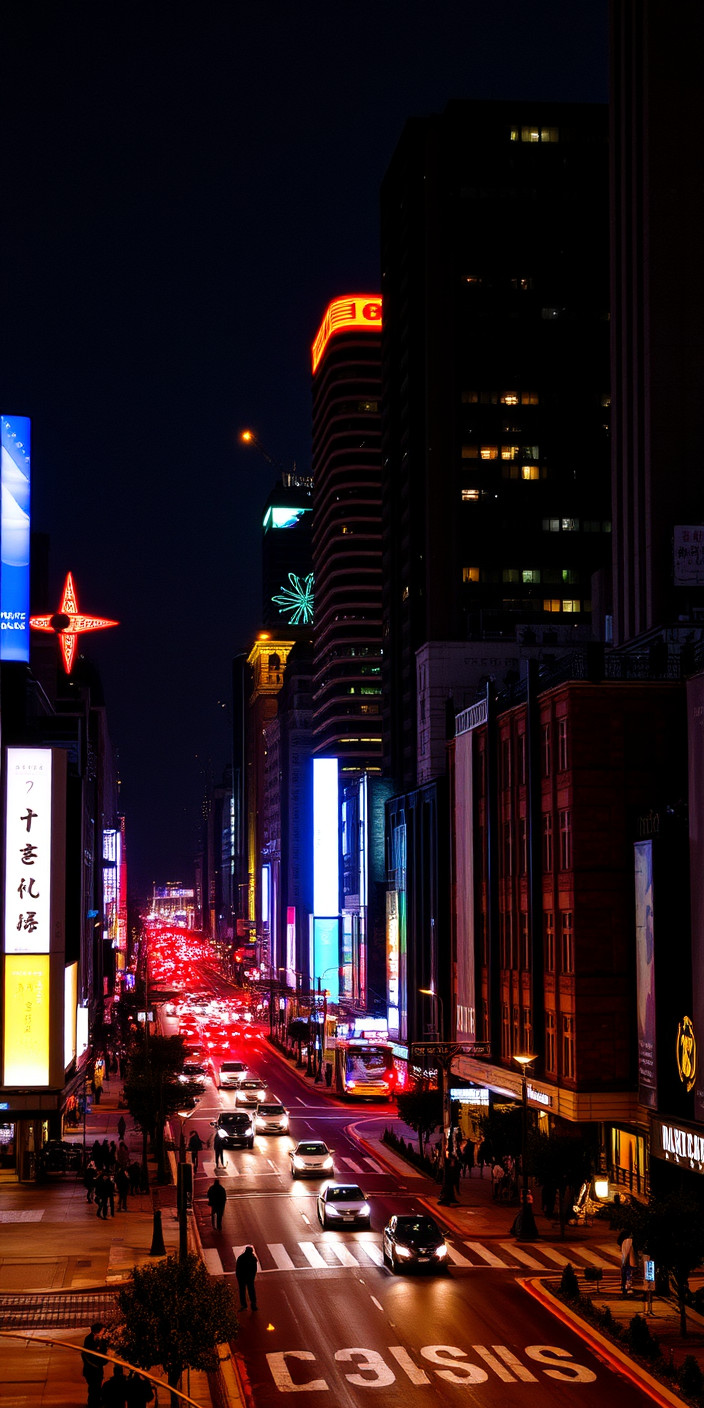 Night city 5 Phone Wallpaper