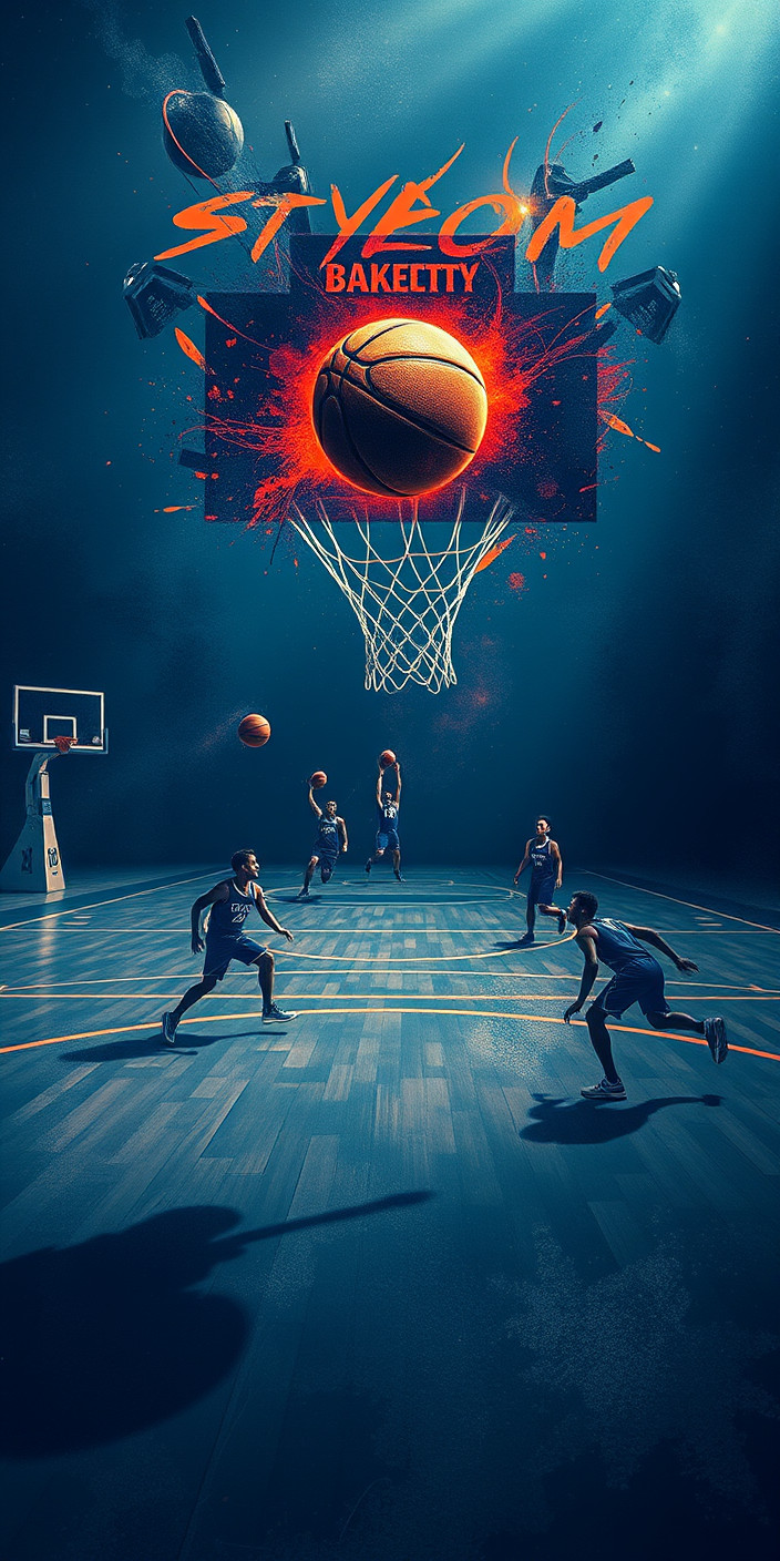 Basketball 12 Phone Wallpaper