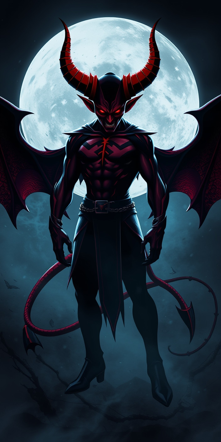 Devil 9 Phone Wallpaper