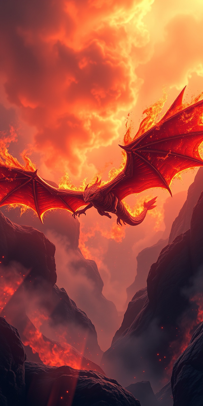 Wings of fire 5 Phone Wallpaper