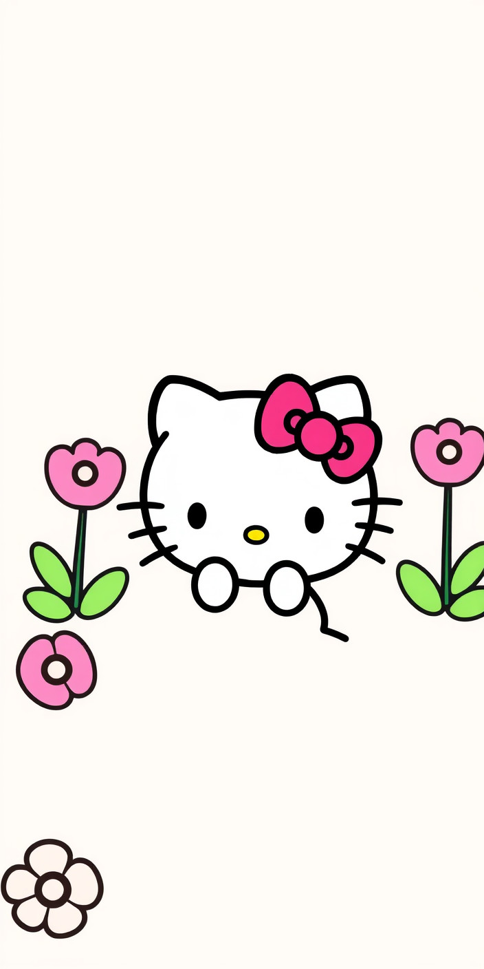 Hello kitty  for android 2 Phone Wallpaper