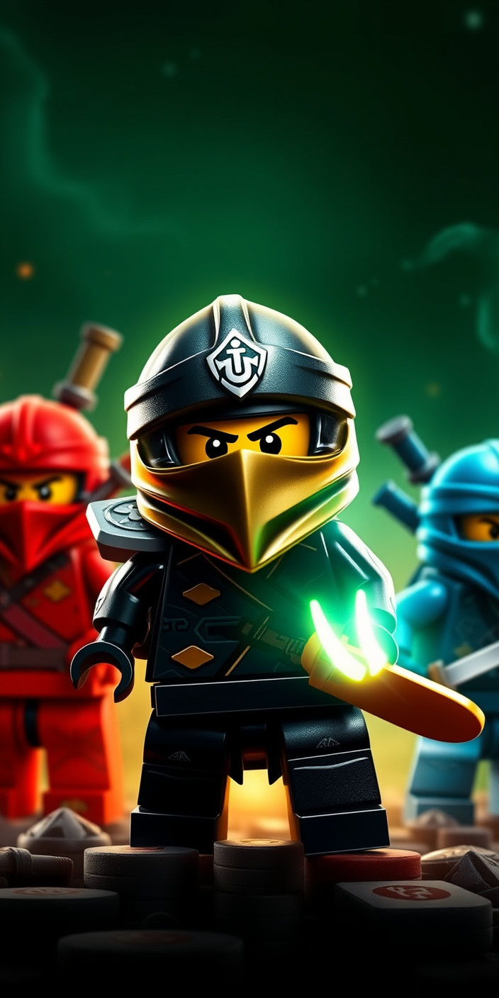 Ninjago 4 Phone Wallpaper