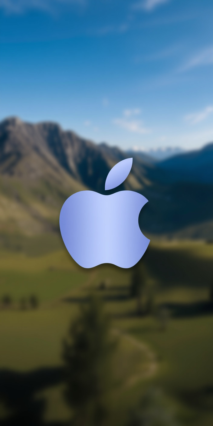 Apple logo 6 Phone Wallpaper