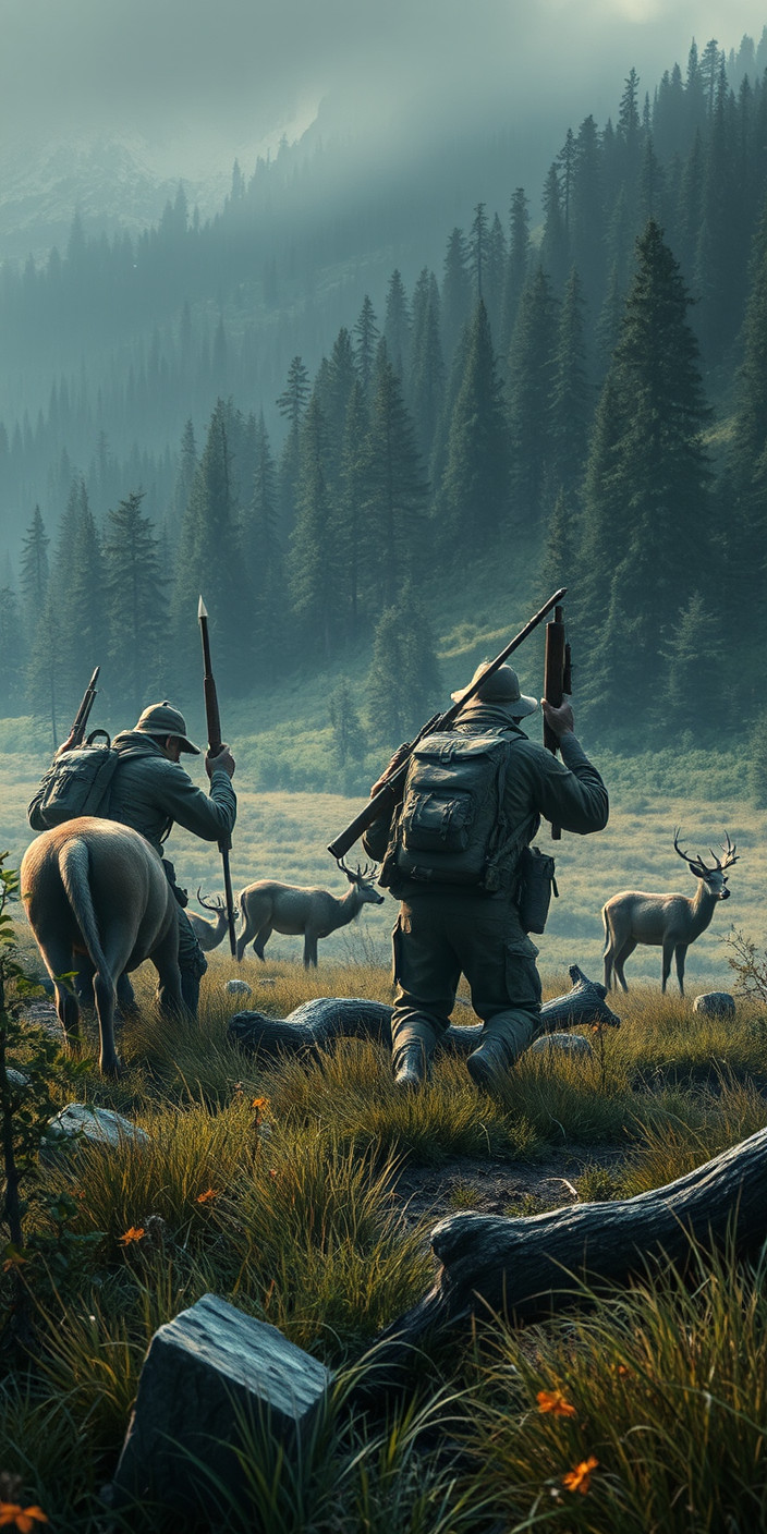 Hunting 4 Phone Wallpaper