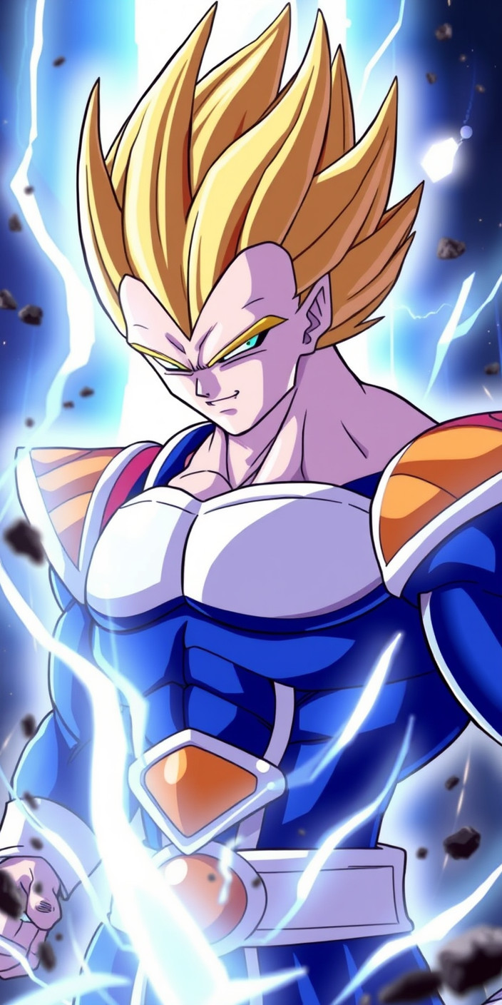 Majin vegeta 7 Phone Wallpaper