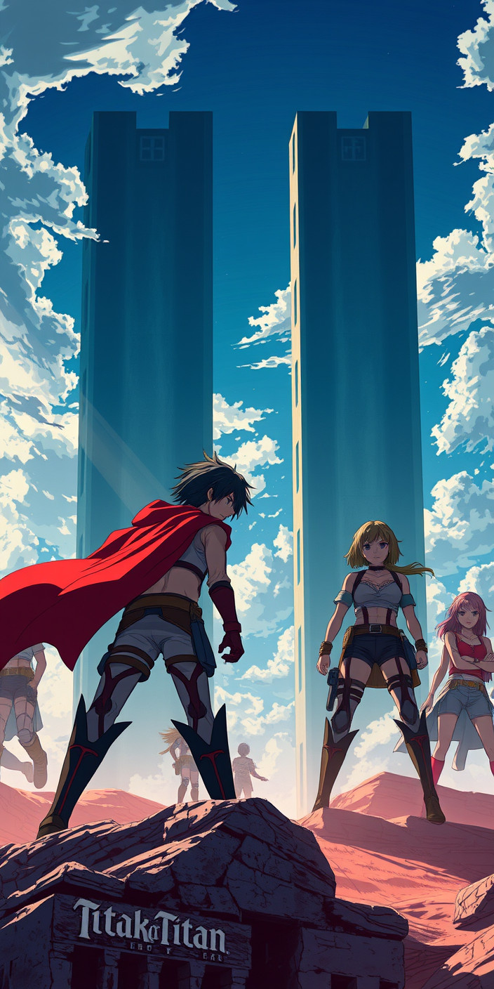 Attack on titan 12 Phone Wallpaper