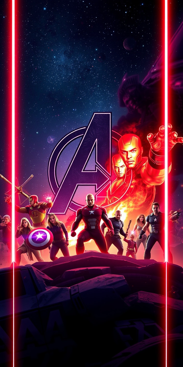 The avengers infinity war 1 Phone Wallpaper