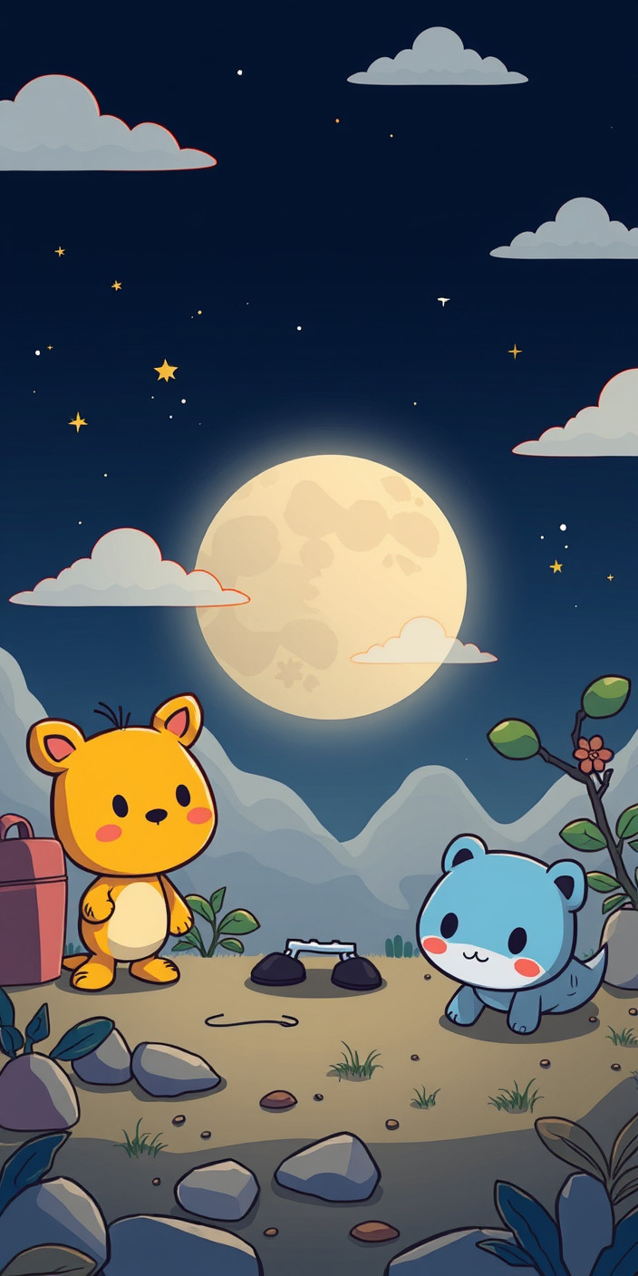 Cartoon 10 Phone Wallpaper