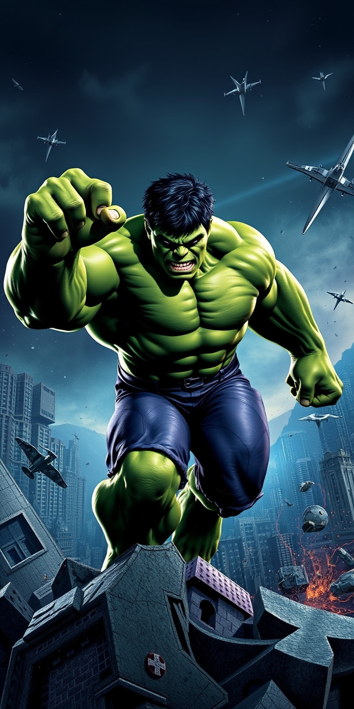 Hulk 5 Phone Wallpaper