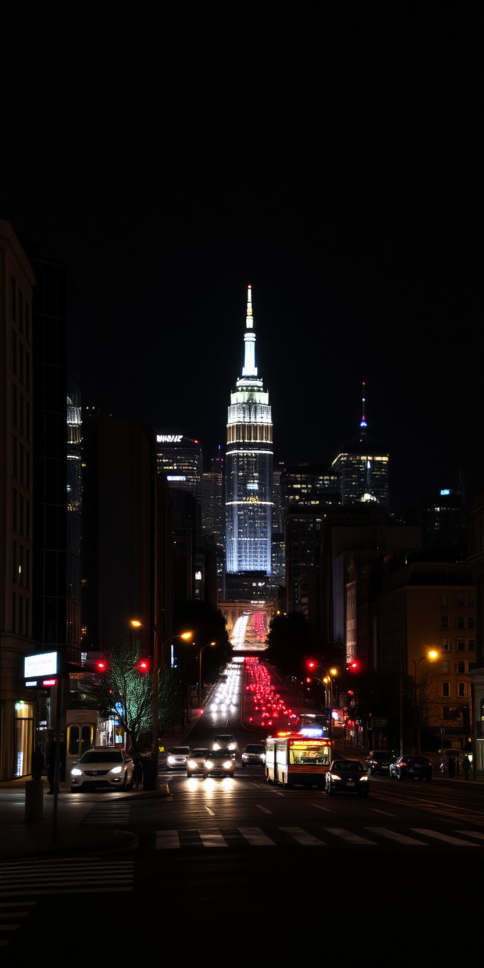 Night city 11 Phone Wallpaper