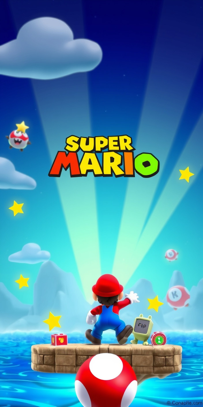 Super mario odyssey 3 Phone Wallpaper