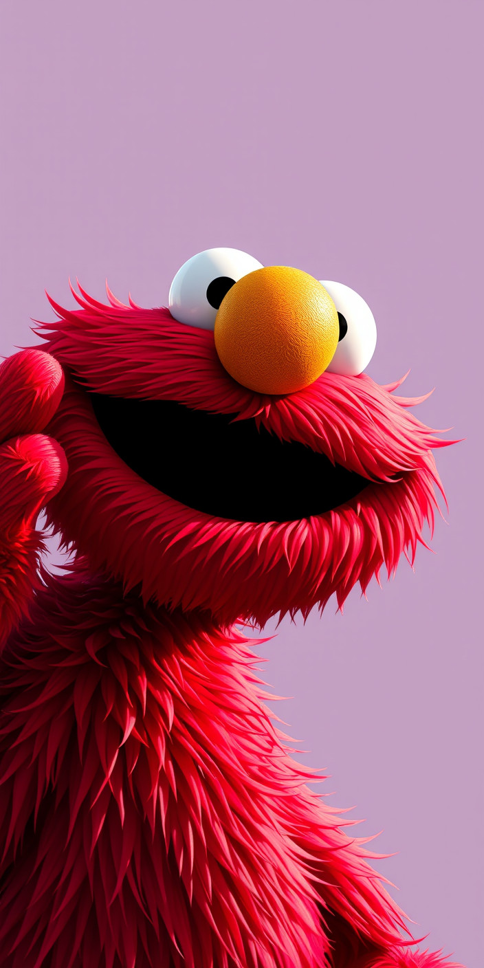 Elmo 6 Phone Wallpaper